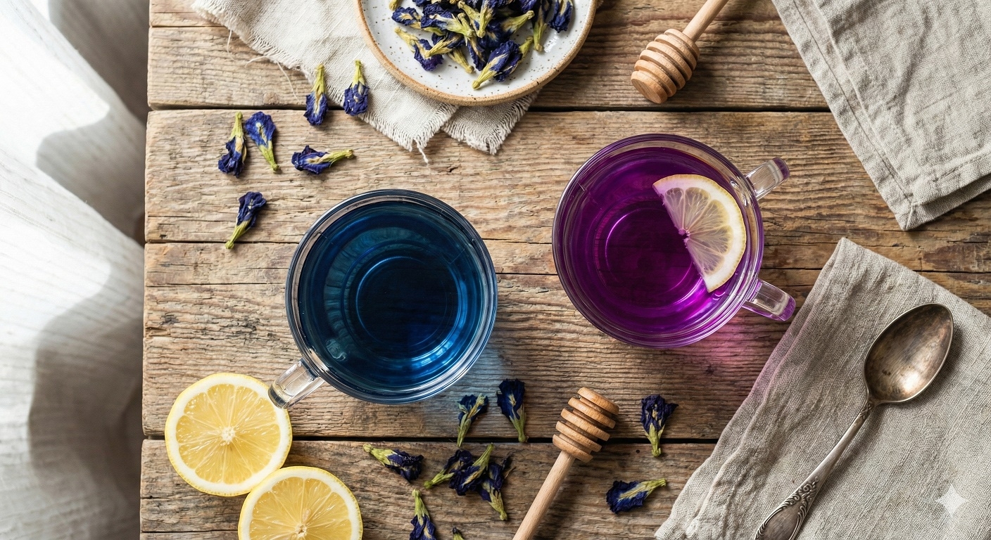 Магия синего чая: как Анчан заменяет дорогие витамины для роста волос и зрения